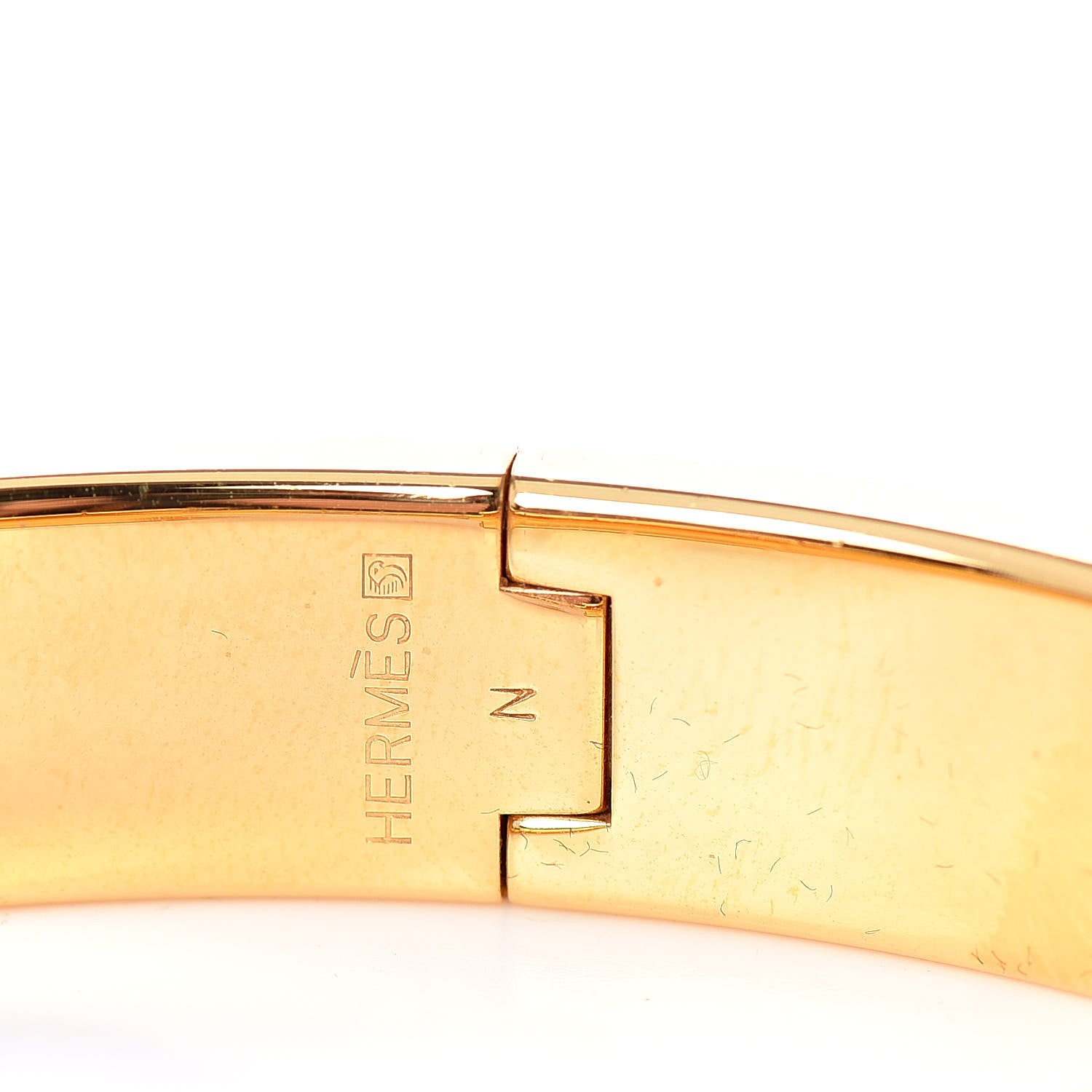 Hermes Enamel Narrow Clic Clac H Bracelet PM Black 4 of 4