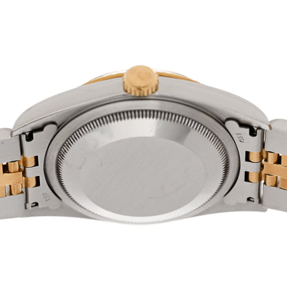 Rolex Stainless Steel 18K Yellow Gold Diamond 36mm Oyster Perpetual Datejust Watch Champagne Jubilee 16233 4 of 5