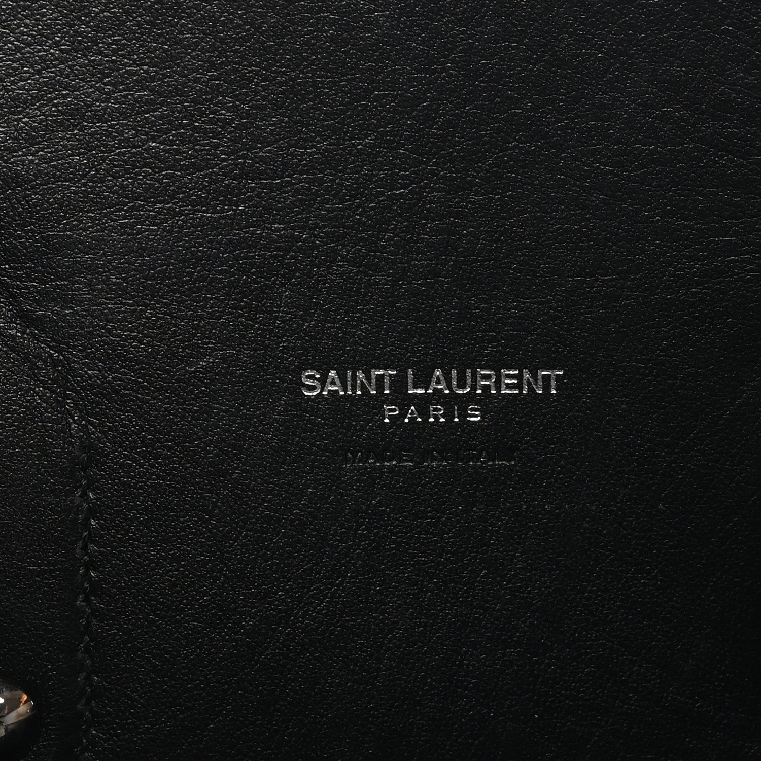 Saint Laurent Grained Calfskin Small Sac De Jour Black 7 of 10