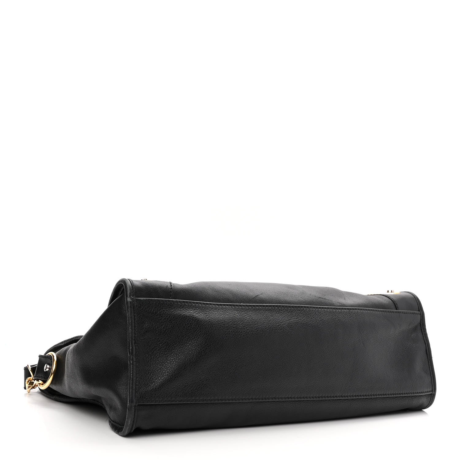 Balenciaga Veau Amp Plate Gold Hardware City Black 4 of 12