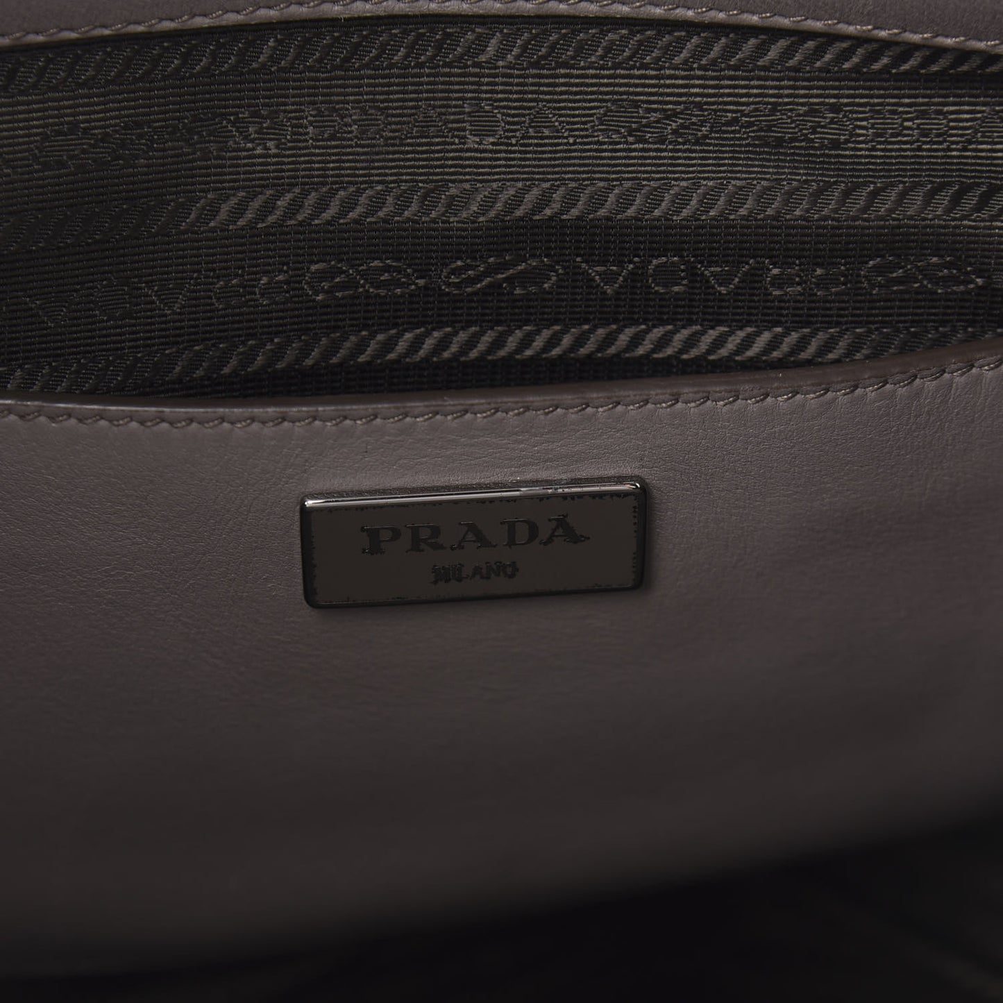 Calfskin Studded Shopping Tote Marmo