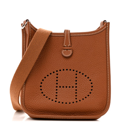 Hermes Taurillon Clemence Evelyne TPM Gold 1 of 14
