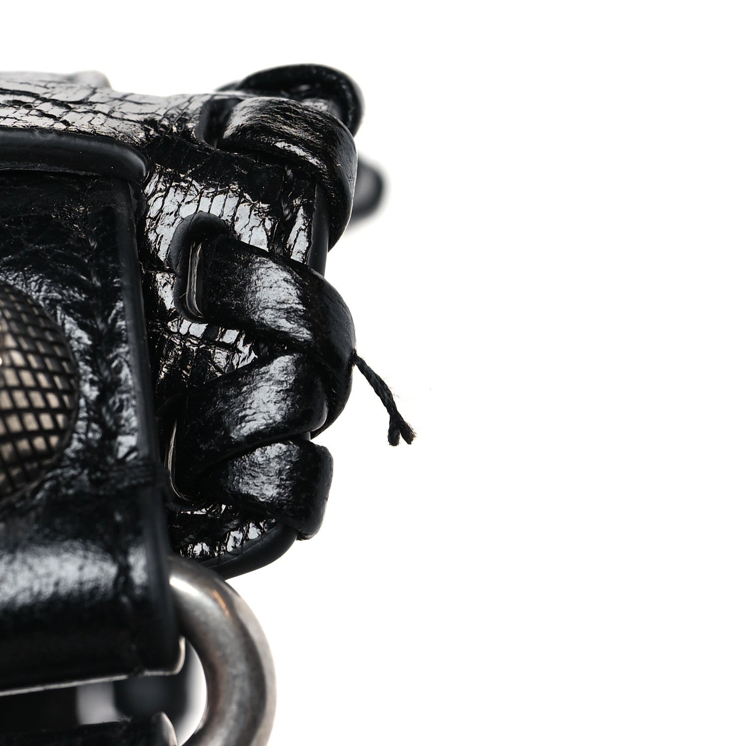 Balenciaga Agneau Arena Mini Le Cagole Duffle Crossbody Bag Black 10 of 10