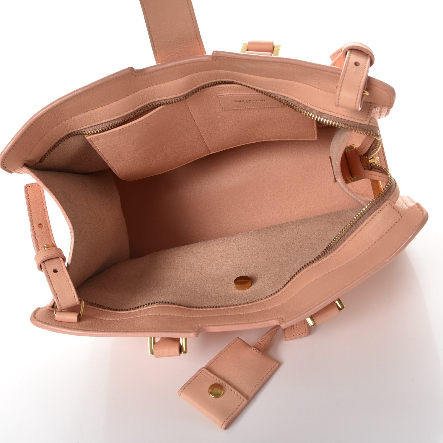 Saint Laurent Calfskin Small Classic Y Cabas Blush 5 of 8
