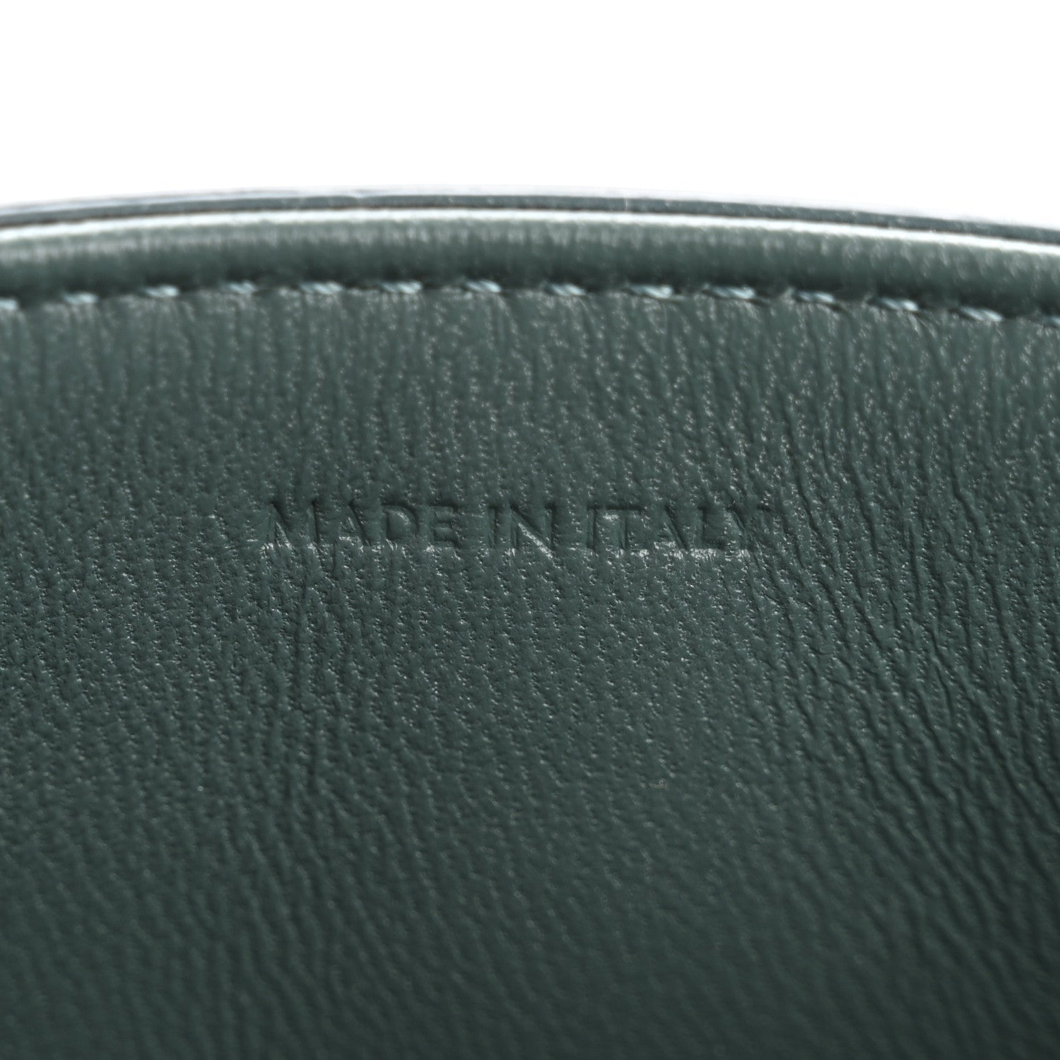 Celine Shiny Calfskin Teen Triomphe Petrol 7 of 14