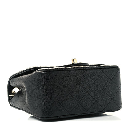 Chanel Caviar Quilted Mini Square Flap Black 4 of 10