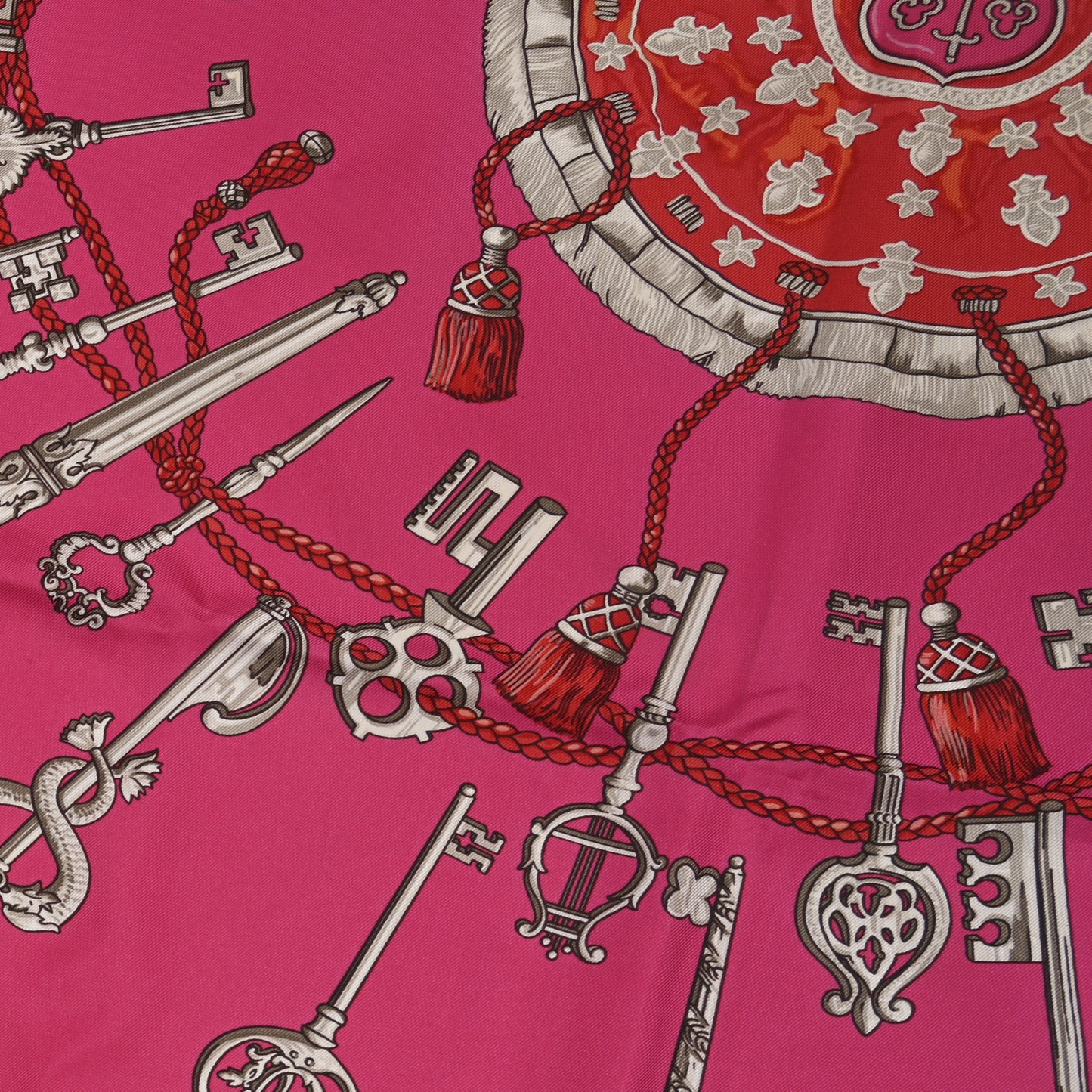 Silk Les Cles Scarf 90