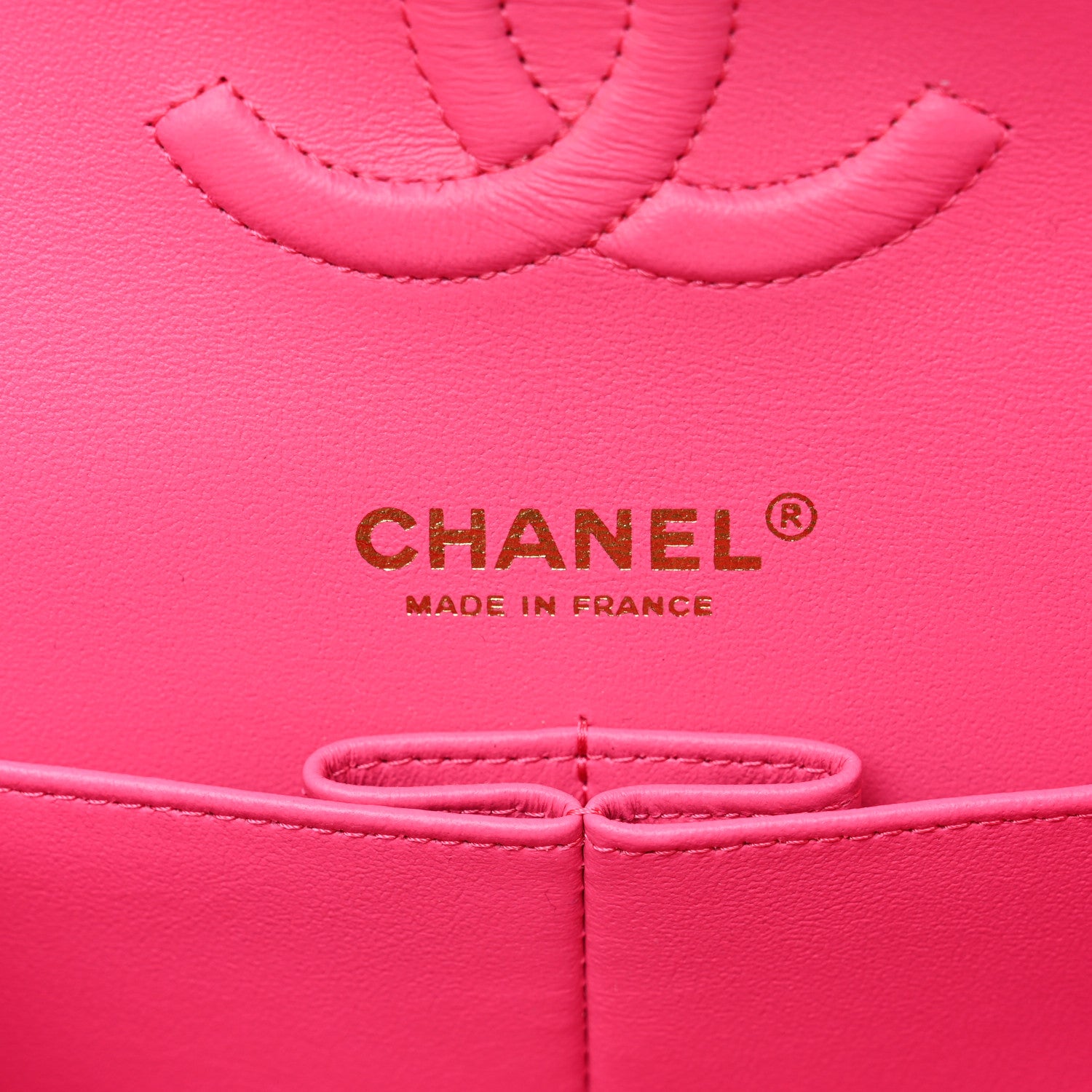 Chanel Caviar Quilted Medium Double Flap Pink 6 of 10