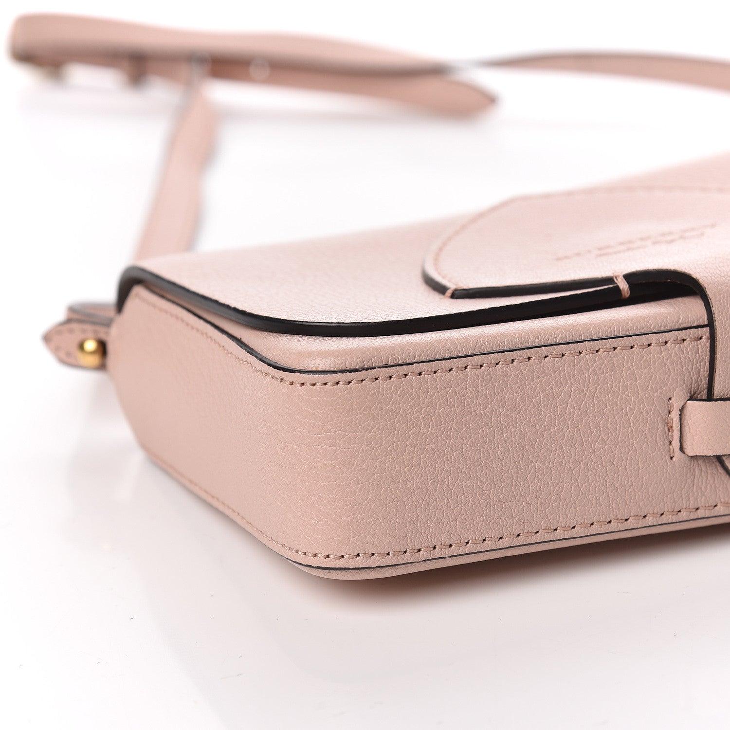 Burberry Goatskin Hampshire Crossbody Pale Ash Rose 8 of 13