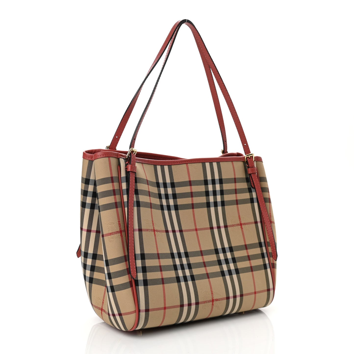 Horseferry Check Small Canterbury Tote Antique Rose