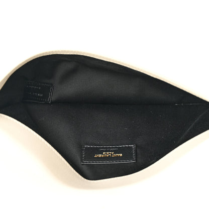 Saint Laurent Grain De Poudre Uptown Pouch Crema Soft 5 of 11