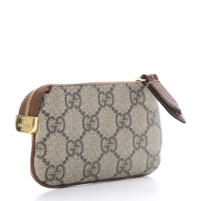 Gucci GG Supreme Monogram Key Case Brown 2 of 8