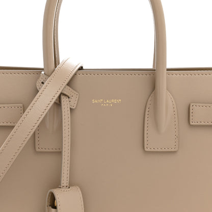 Saint Laurent Calfskin Baby Sac De Jour Dark Beige 8 of 11