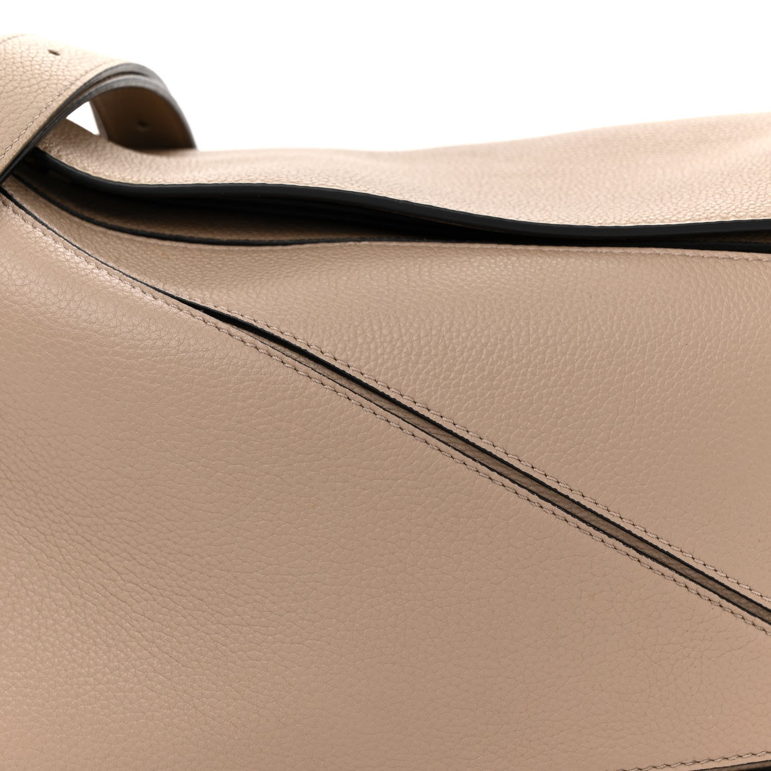 Loewe Calfskin Medium Puzzle Bag Light Oat 7 of 12
