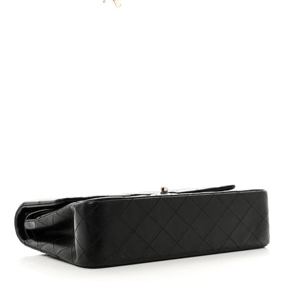 Chanel Lambskin Quilted Medium Double Flap Black 4 of 10