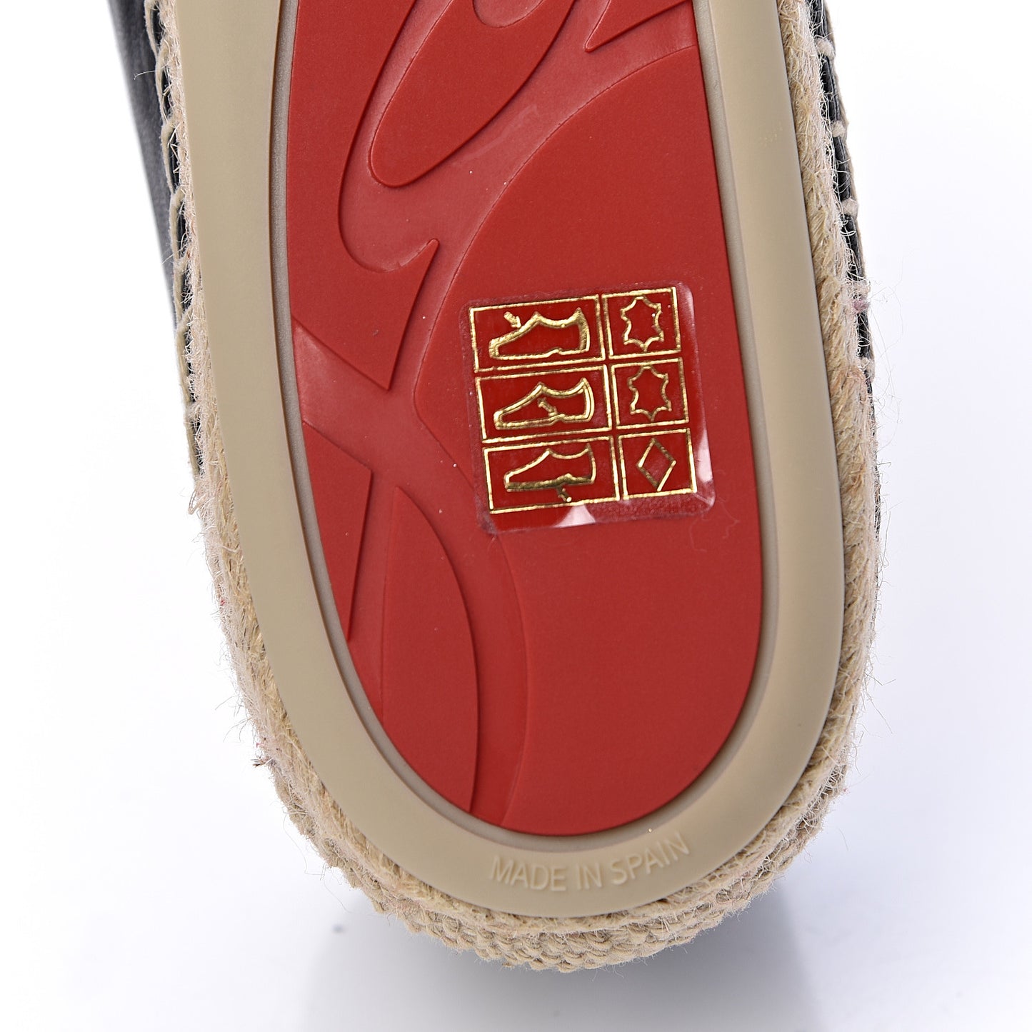 Nappa Aliochette Espadrilles 41 Black