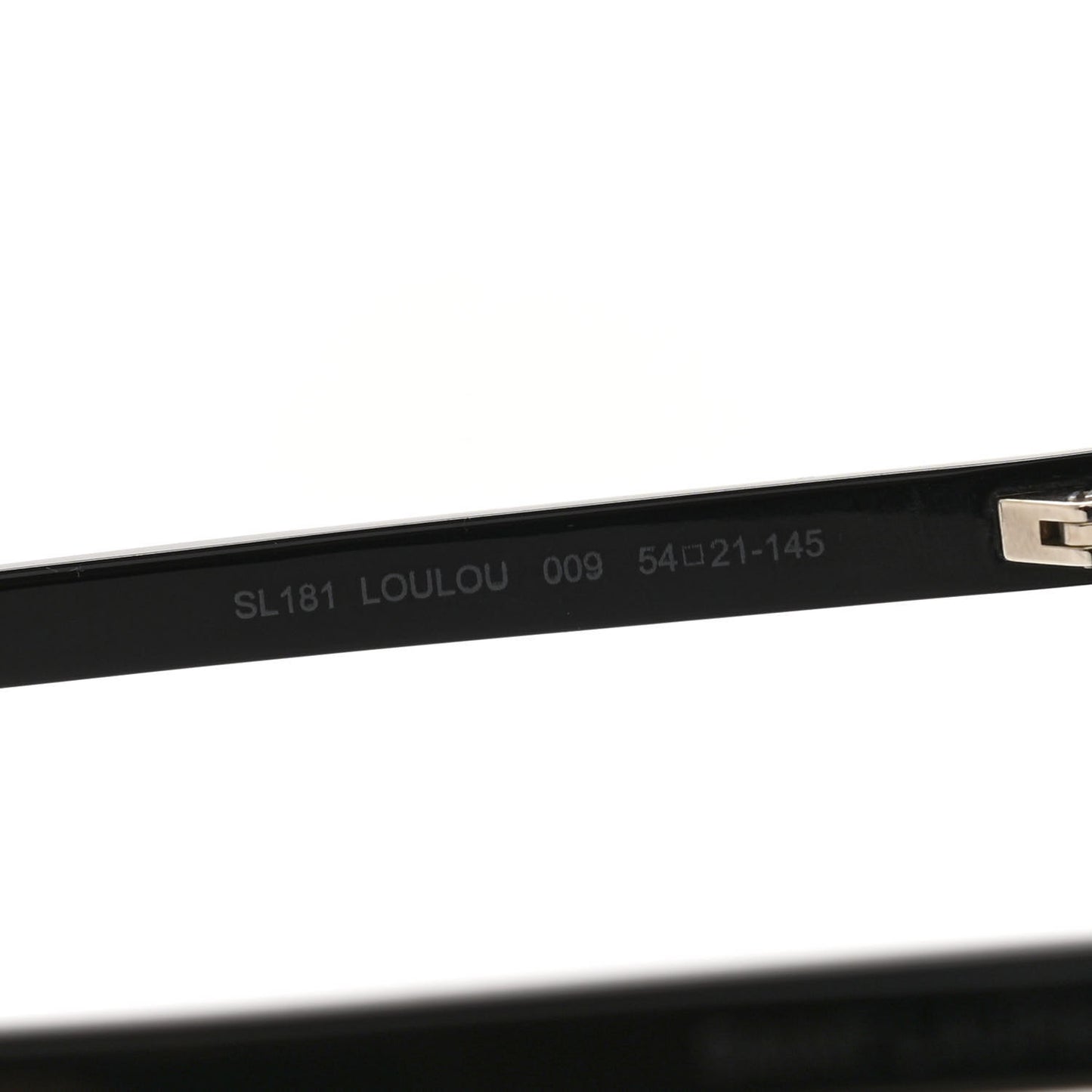Acetate Heart Frame Loulou SL181 Sunglasses Black