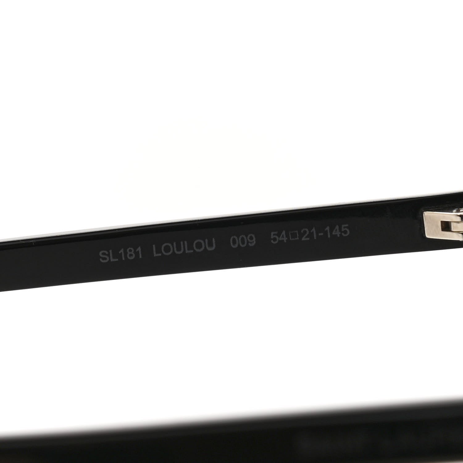 Saint Laurent Acetate Heart Frame Loulou SL181 Sunglasses Black 7 of 8
