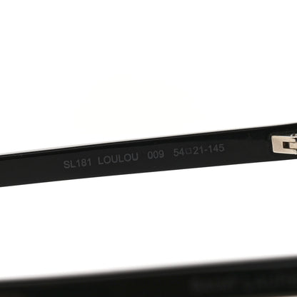 Saint Laurent Acetate Heart Frame Loulou SL181 Sunglasses Black 7 of 8