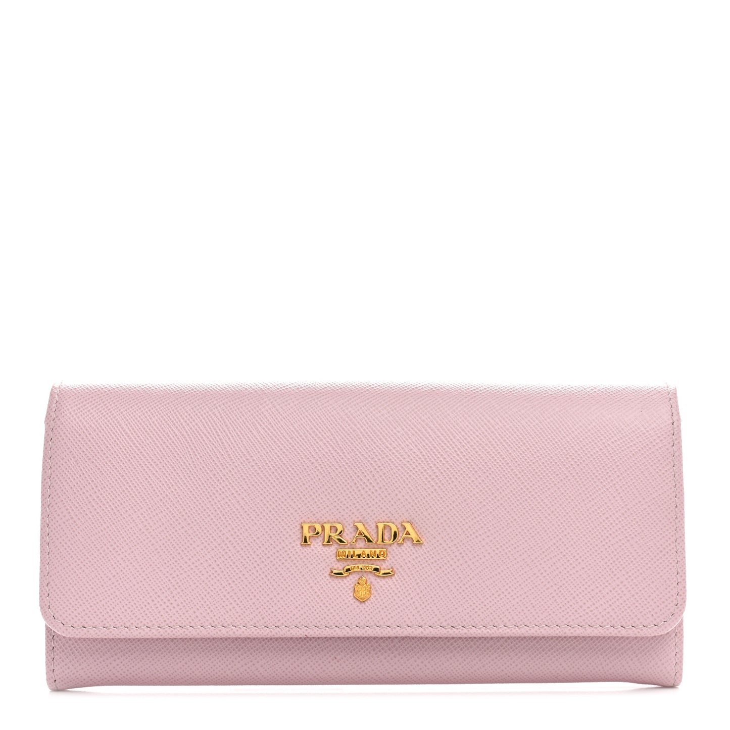 Saffiano Metal Continental Flap Wallet Orchidea