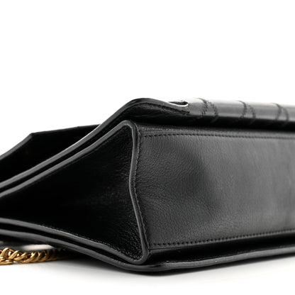 Givenchy Goatskin Quilted Medium GV3 Shoulder Bag Black 9 of 11