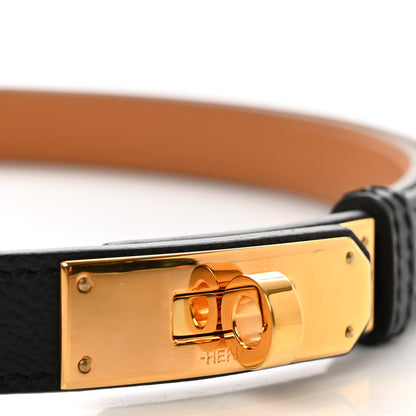 Hermes Epsom Kelly Belt Black 3 of 5