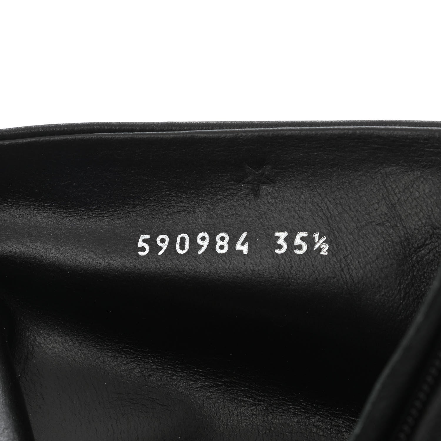 Balenciaga Sheepskin Typo Ankle Booties 35.5 Black 15 of 21