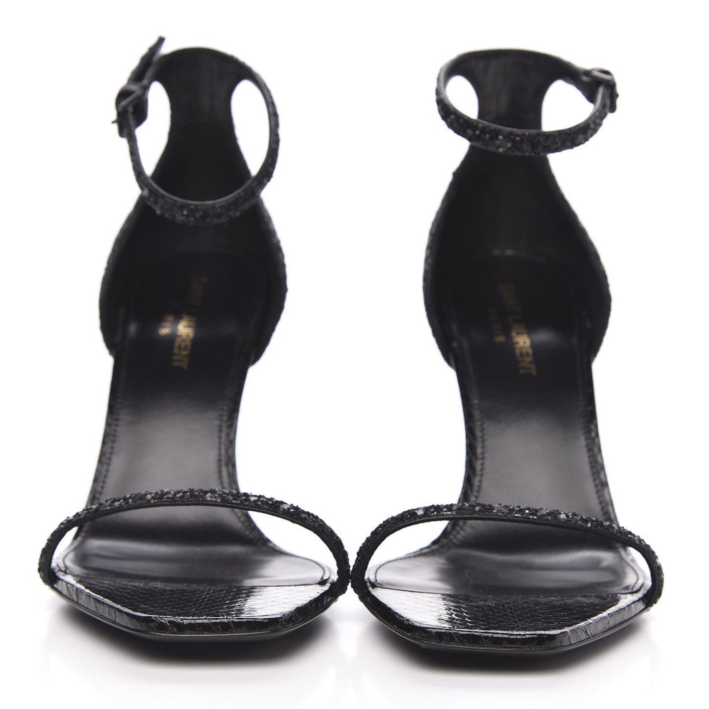 Glitter Opyum Sandals 38.5 Black