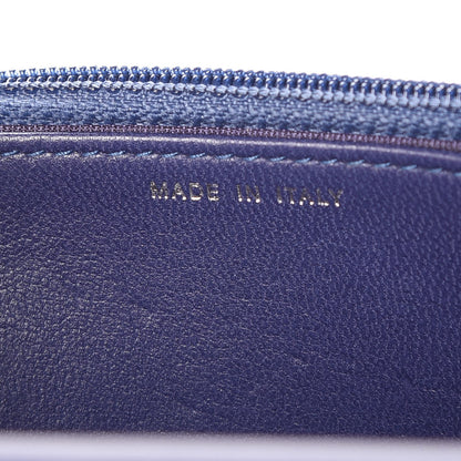 Chanel Lambskin Quilted Degrade Wallet On Chain WOC Purple White 7 of 12
