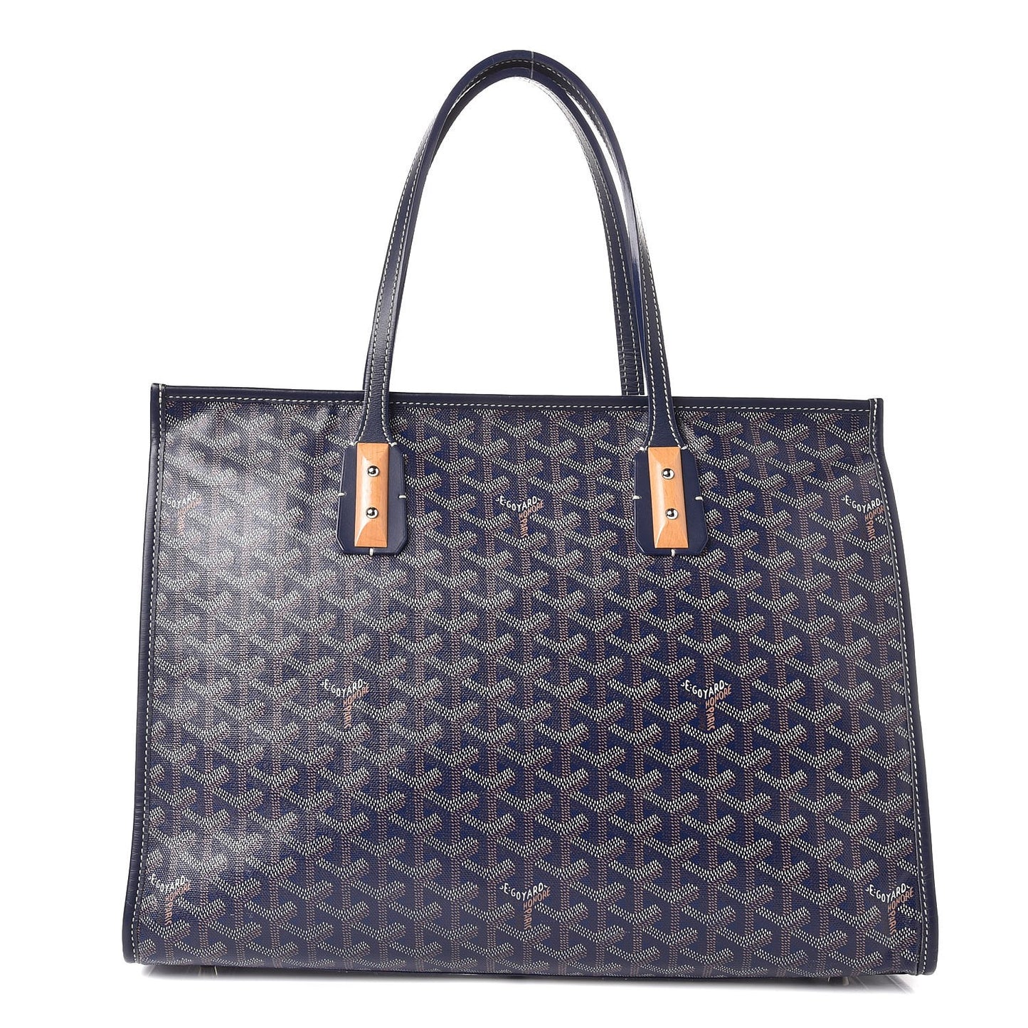 Goyardine Marquises Tote Navy