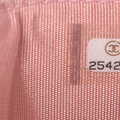 Chanel Caviar Quilted Boy Card Holder Light Pink 8 of 9