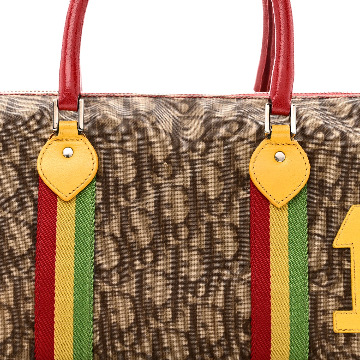 Christian Dior Monogram Rasta Boston Beige 8 of 10