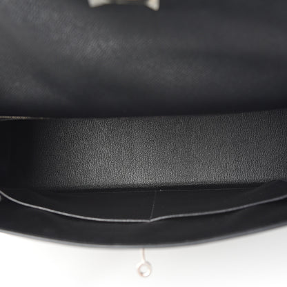 Hermes Epsom Kelly Sellier 40 Black 4 of 9