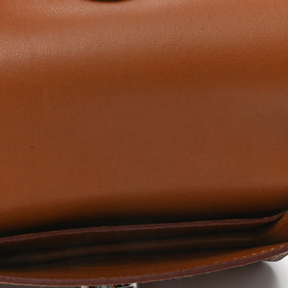 Hermes Togo Dogon Card Case Key Holder Gold 5 of 6