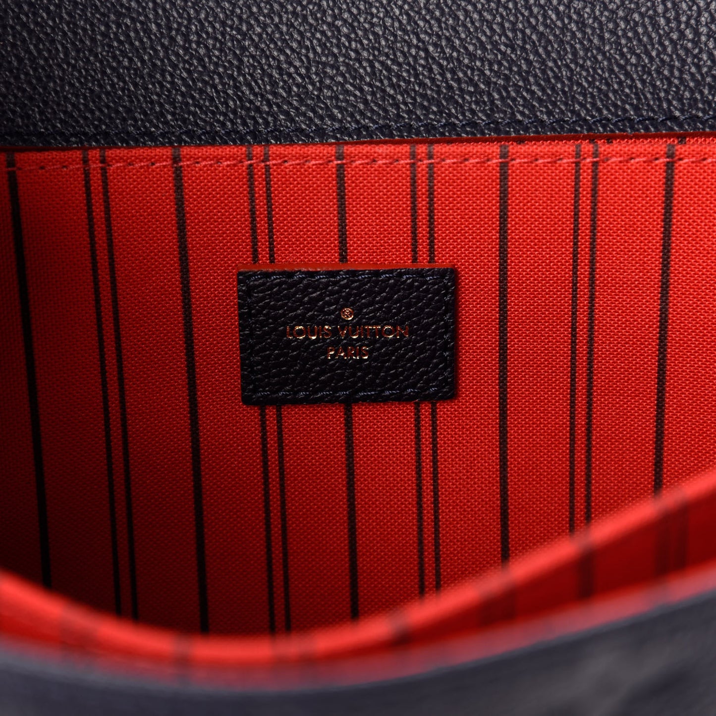 Empreinte Pochette Metis Marine Rouge