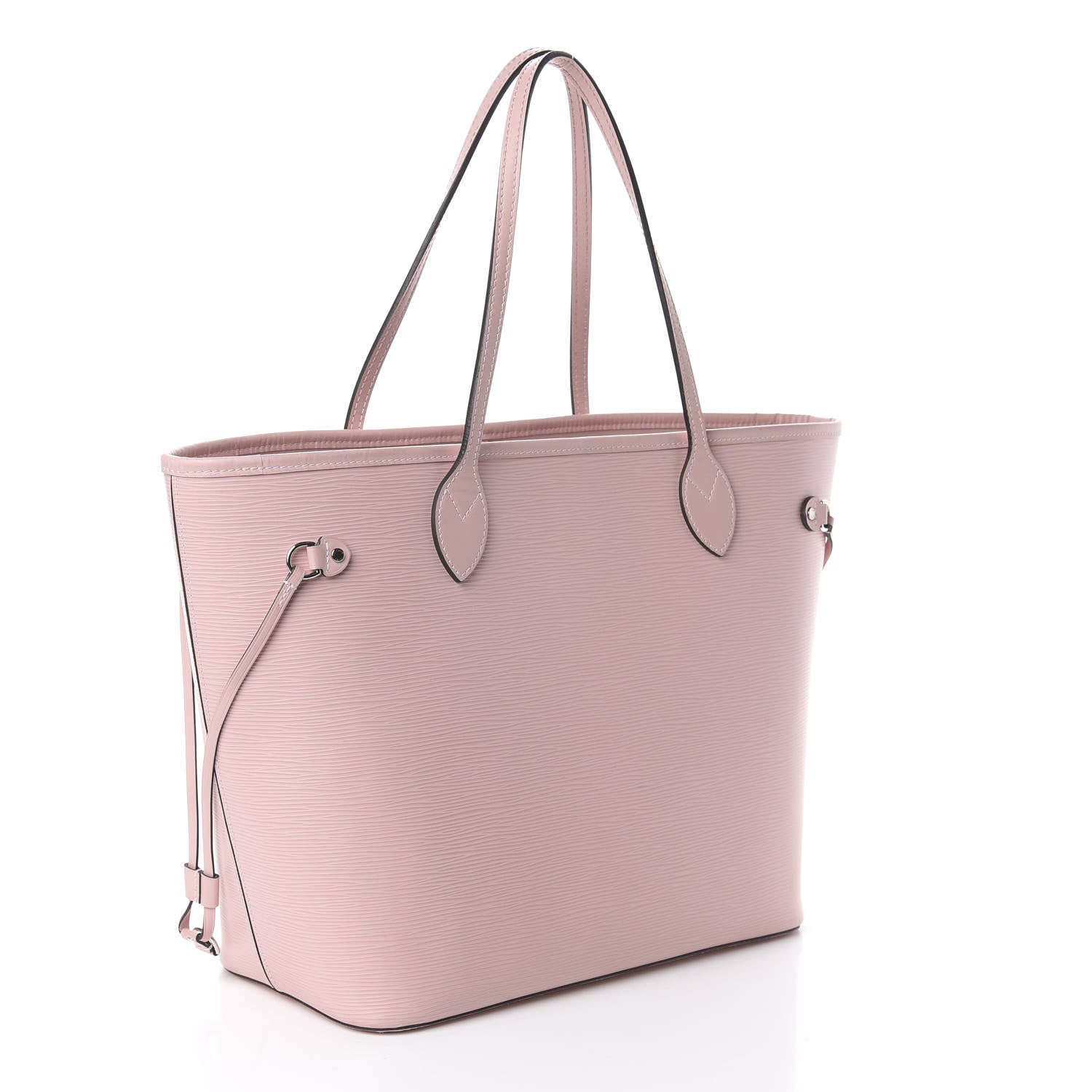 Louis Vuitton Epi Neverfull MM Rose Ballerine 2 of 8