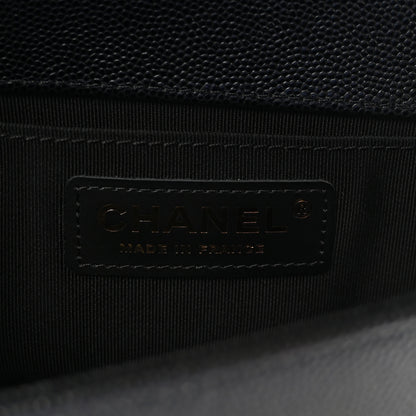 Chanel Caviar Quilted Small Boy Flap Black 6 of 11