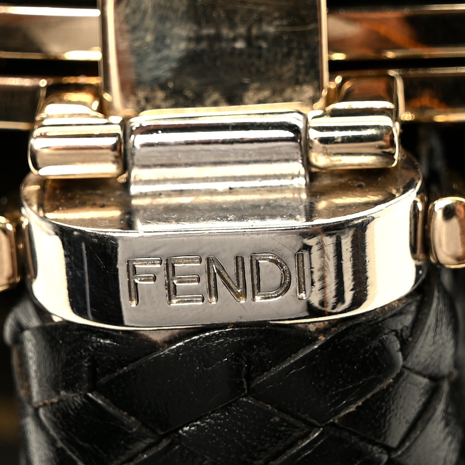 Fendi Nappa Nuvolata Spy Black 6 of 10