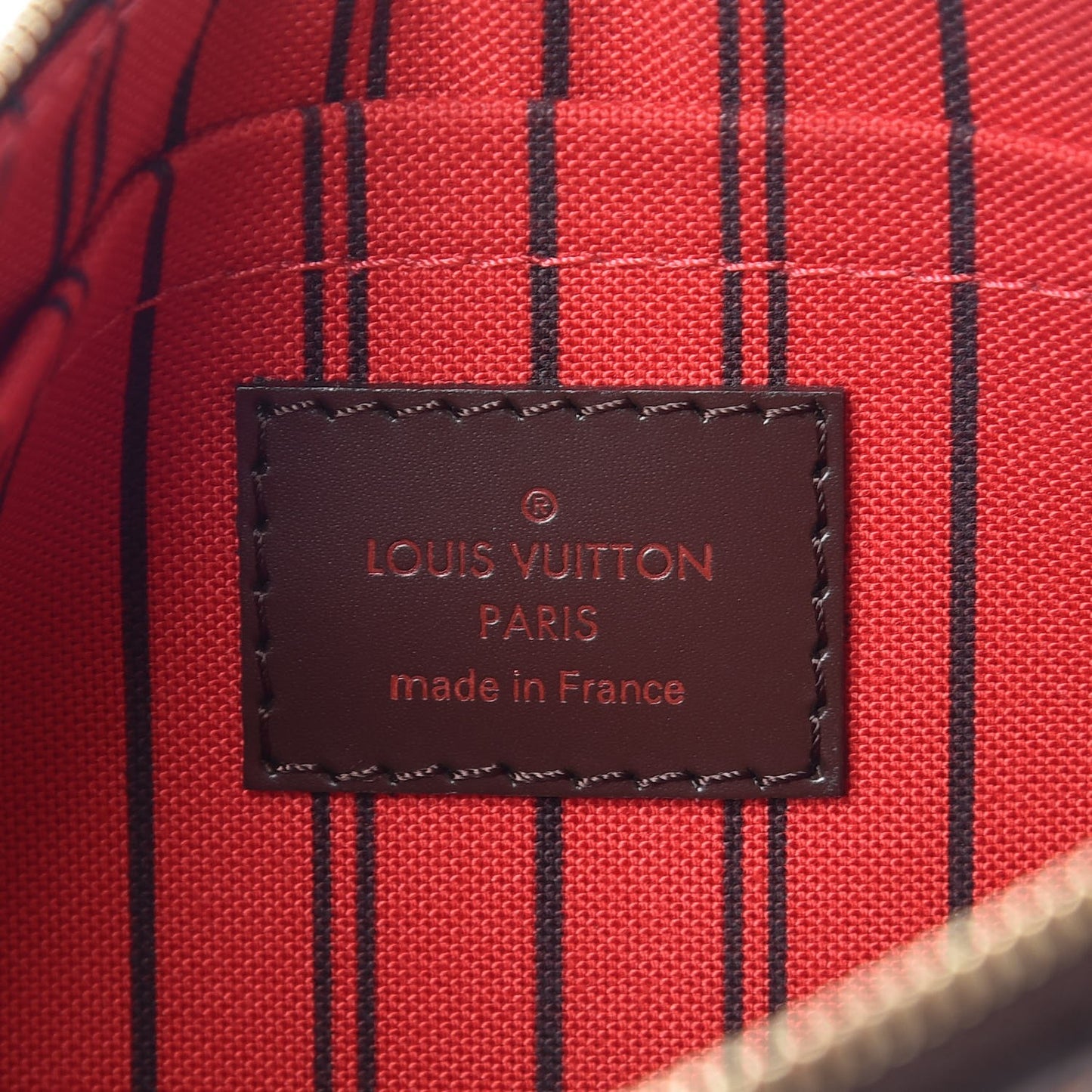 Damier Ebene Neverfull MM GM Pochette