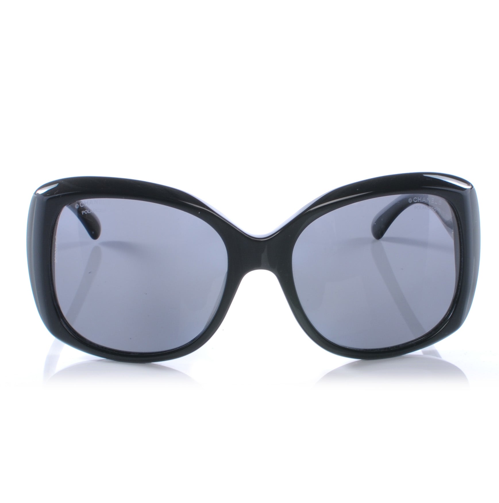 Chanel CC Logo Sunglasses 5183 Black 2 of 6