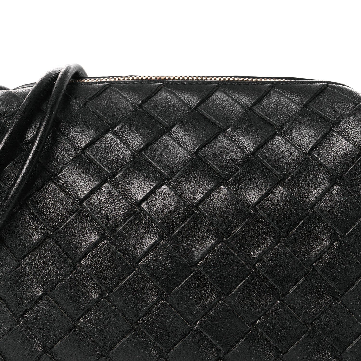 Bottega Veneta Nappa Intrecciato Mini Loop Camera Bag Black 7 of 12