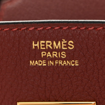 Hermes Togo Birkin 30 Rouge H 6 of 11