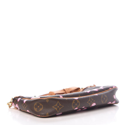Louis Vuitton Monogram Cherry Blossom Pochette Accessories Brown 4 of 11