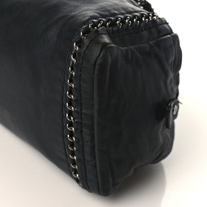 Chanel Goatskin Medium Luxe Ligne Bowler Black 7 of 9