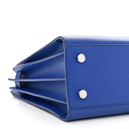 Saint Laurent Grained Calfskin Baby Sac De Jour Royal Blue 10 of 13