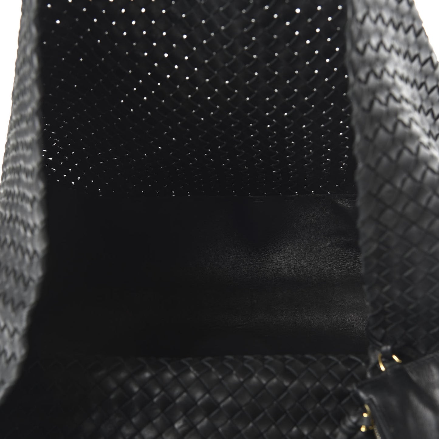 Nappa Intrecciato Large Cabat Black