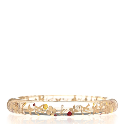 Louis Vuitton Resin Swarovski Small Inclusion Bracelet PM Transparent 3 of 5