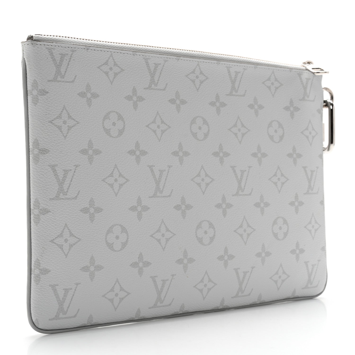 Louis Vuitton Monogram Logo Story GM Pochette Grey 4 of 12