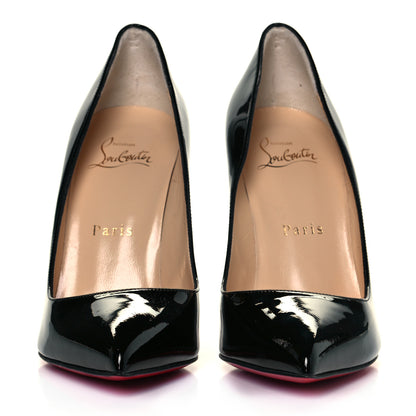 Christian Louboutin Patent Pigalle Follies 100 Pumps 37 Black 2 of 8