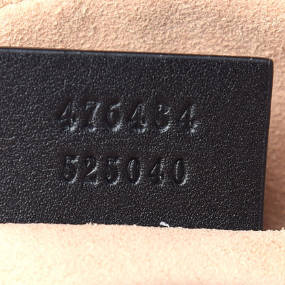 Gucci Calfskin Matelasse GG Marmont Belt Bag 85 34 Black 7 of 9